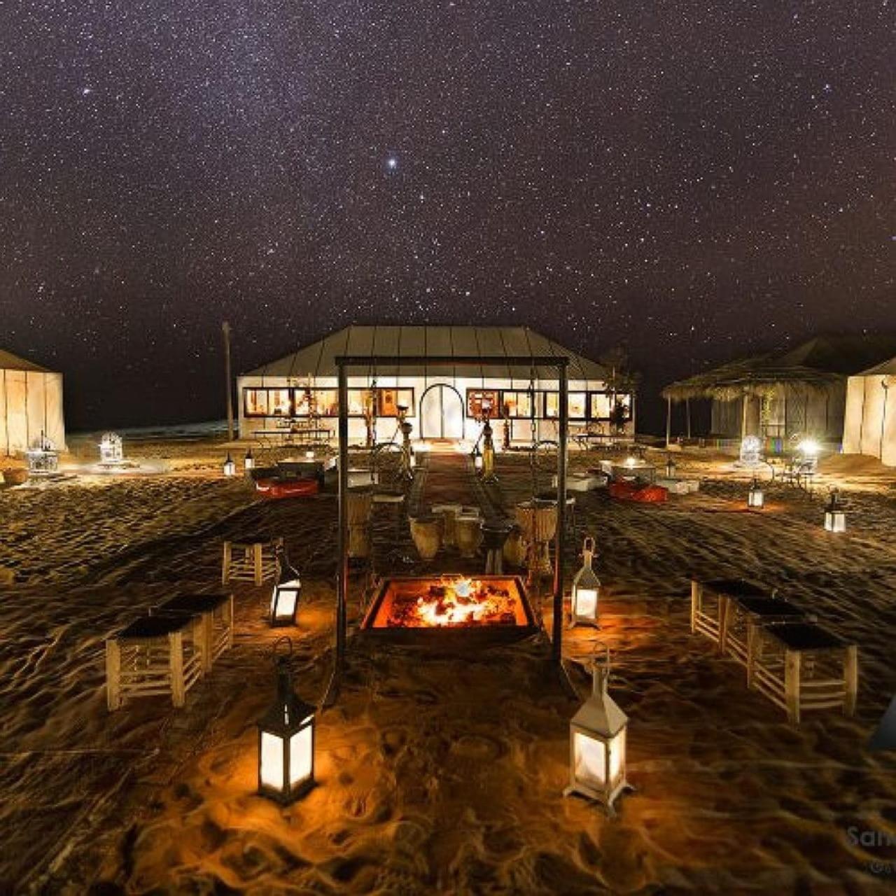 Sahara Luxury Glamping Otel Merzouga Dış mekan fotoğraf